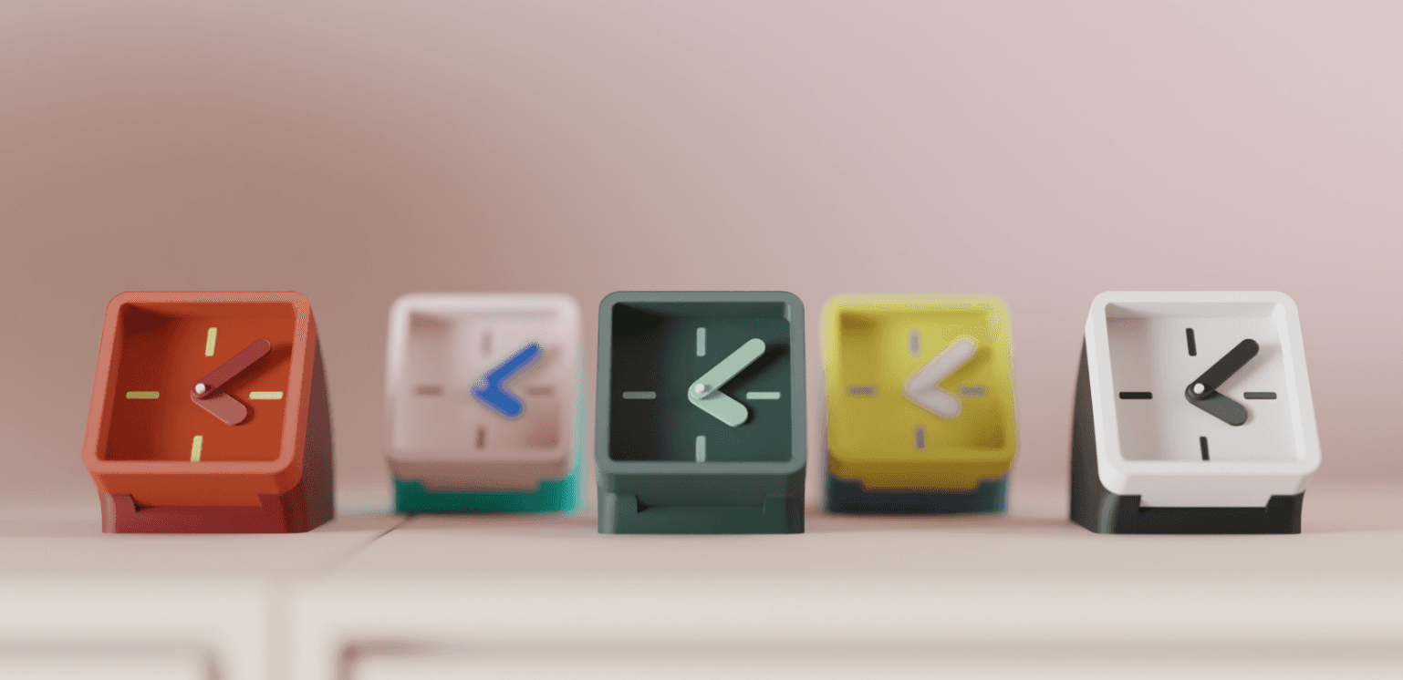 AngleTime Desk Clock - desk clock angle 3