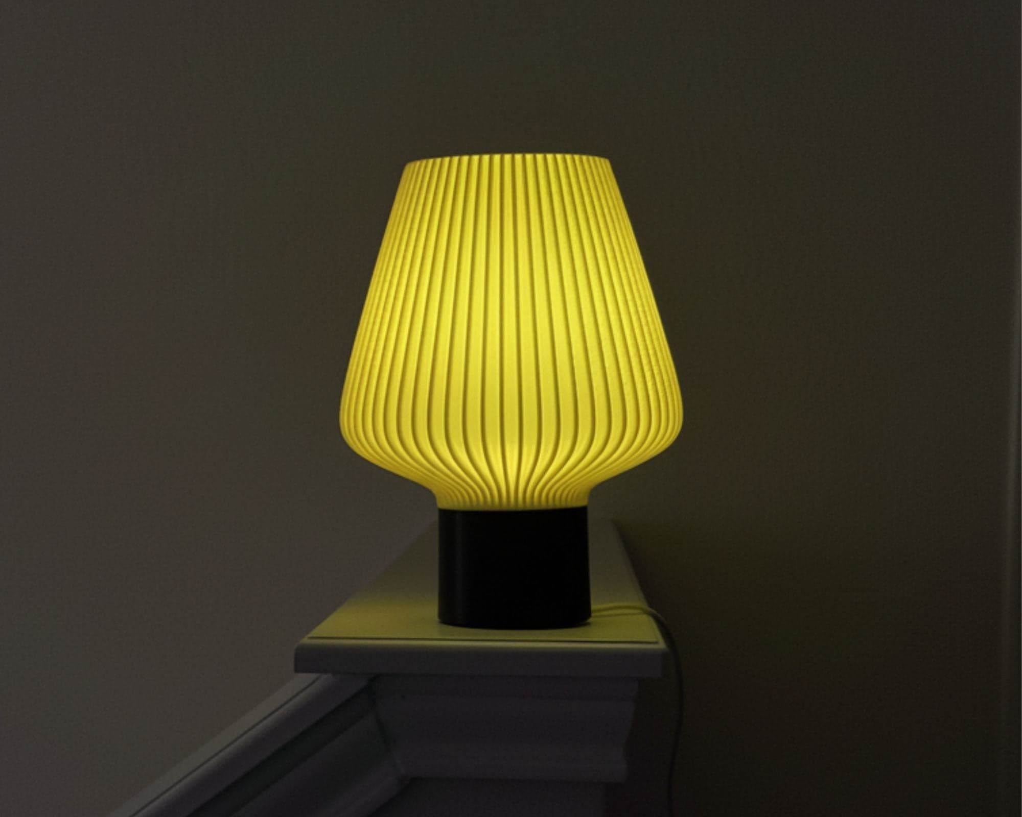 Aurora Shade Lamp - table lamp angle 3