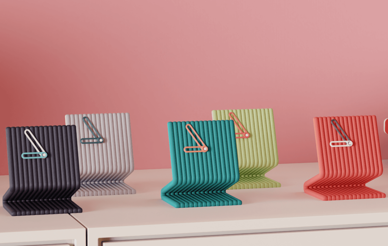 Ziggy Desk Clock - 3D printed desk clock